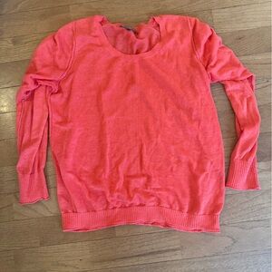 Tommy Bahama large Vibrant Coral Sweater